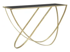 Consola VKH620, Oro, 120x40x79 cm, Kendra Home
