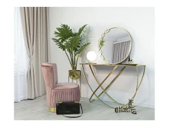 Consola VKH620, Oro, 120x40x79 cm, Kendra Home