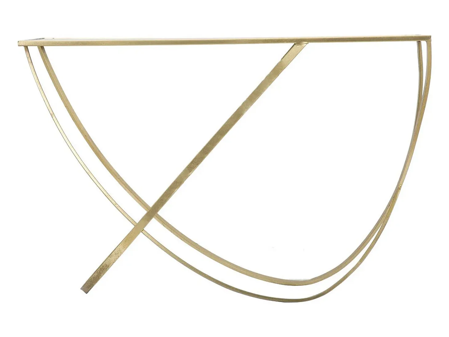Consola VKH620, Oro, 120x40x79 cm, Kendra Home