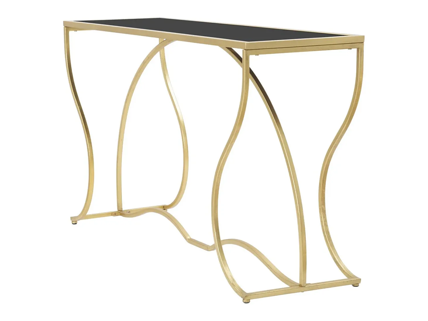 Consola VKH626, Oro, 130x40x75 cm, Kendra Home