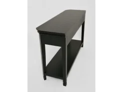 Consola 128x80x40 cm negra Cesena CE012