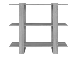 Corydon Estantería/divisor de espacios gris Sonoma 100x30x87 cm