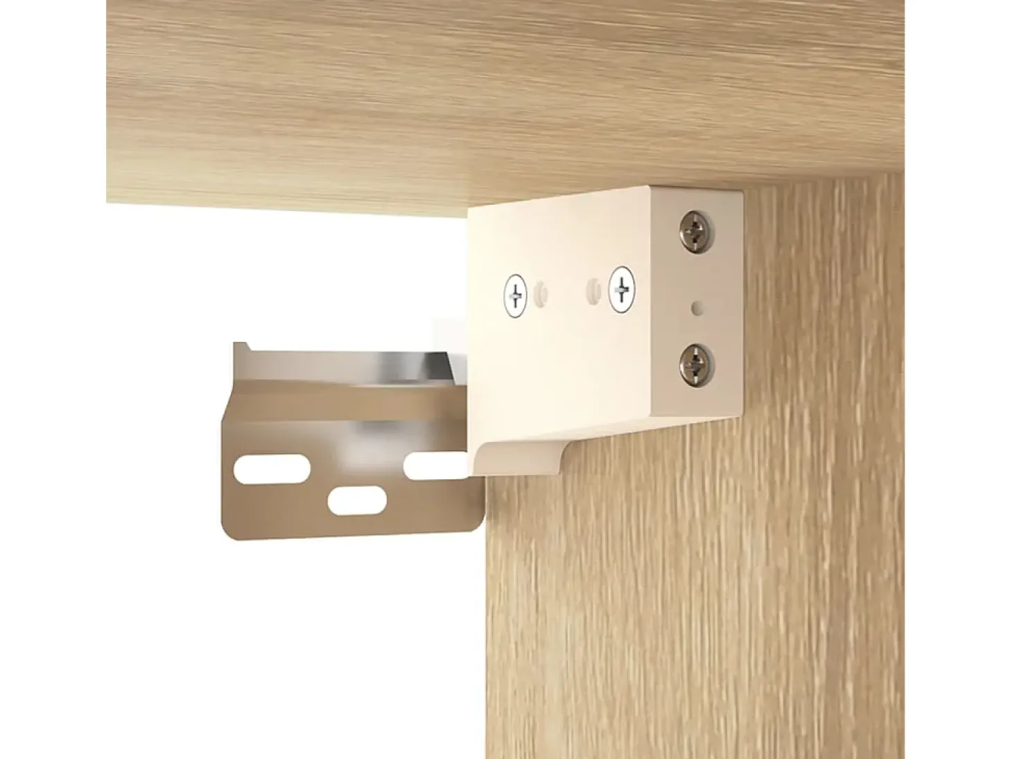 Crofton Muebles para TV de pared 3 uds roble Sonoma 80x34,5x40 cm