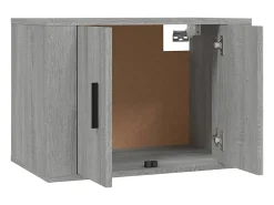 Crofton Muebles para TV de pared 2 uds gris Sonoma 57x34,5x40 cm