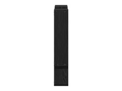 Cubo de pared Otros Roble Negro 96 x 12 x 64 cm Madera de ingeniería