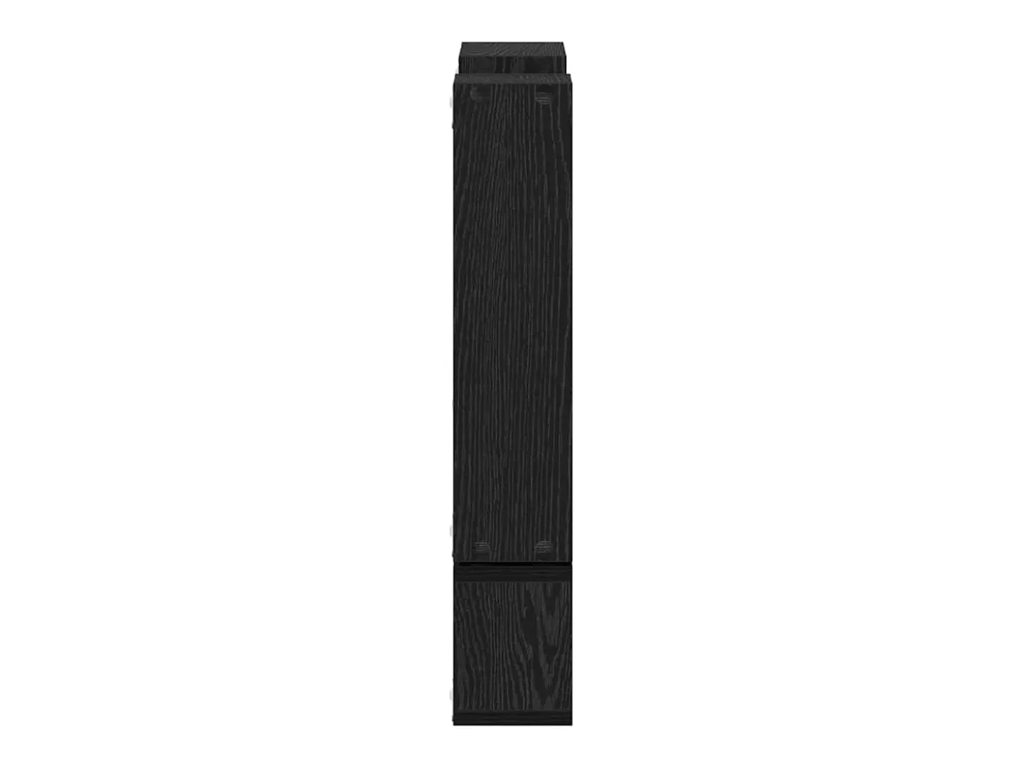 Cubo de pared Otros Roble Negro 96 x 12 x 64 cm Madera de ingeniería