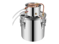 Destilador de Alcohol SucceBuy 17 L, Moonshine Still en Acero Inoxidable, Kit de Cervecería Casero para Whisky, Vino, Brandy