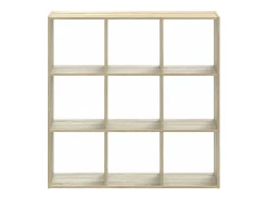 Digna Estantería madera de ingeniería roble Sonoma 102x32x102 cm
