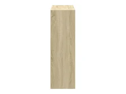 Digna Estantería madera de ingeniería roble Sonoma 102x32x102 cm