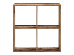 Digna Estantería madera ingeniería color envejecido 68,5x32x68,5 cm