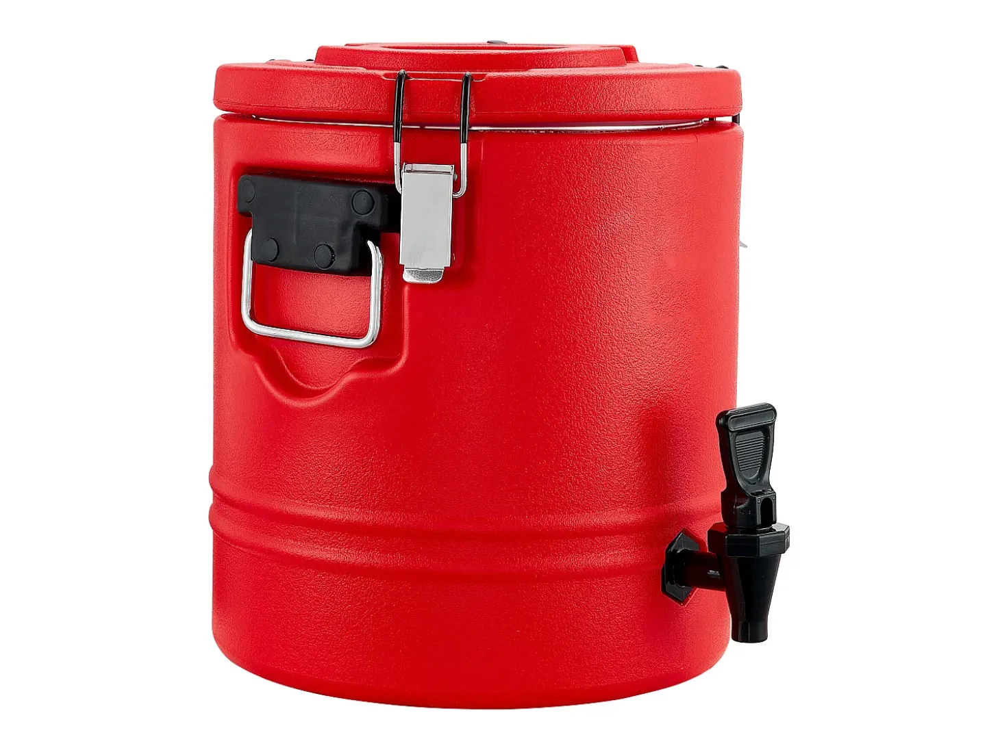 Dispensador de Bebidas SucceBuy Isotérmico 11,4 L, Fuente de Agua Caliente y Fría No Eléctrica con Grifo, Contenedor Isotérmico de Calidad Alimentaria