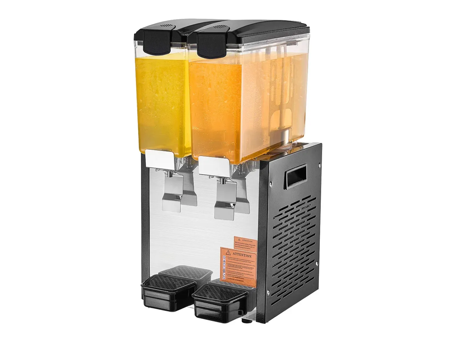 Distribuidor de Bebidas Comerciales SucceBuy 10 L x 2 Depósitos, Distribuidor de Bebidas Heladas y Jugos Fríos