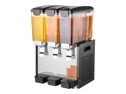 Distribuidor de Bebidas Comerciales SucceBuy 10 L x 3 Depósitos Distribuidor de Bebidas Heladas y Jugos Fríos