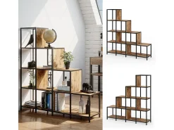 Divisor de ambientes madera antigua 120x30x120 fyrk