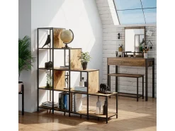 Divisor de ambientes madera antigua 120x30x120 fyrk