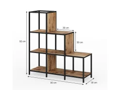 Divisor de ambientes madera antigua 90x30x92 fyrk