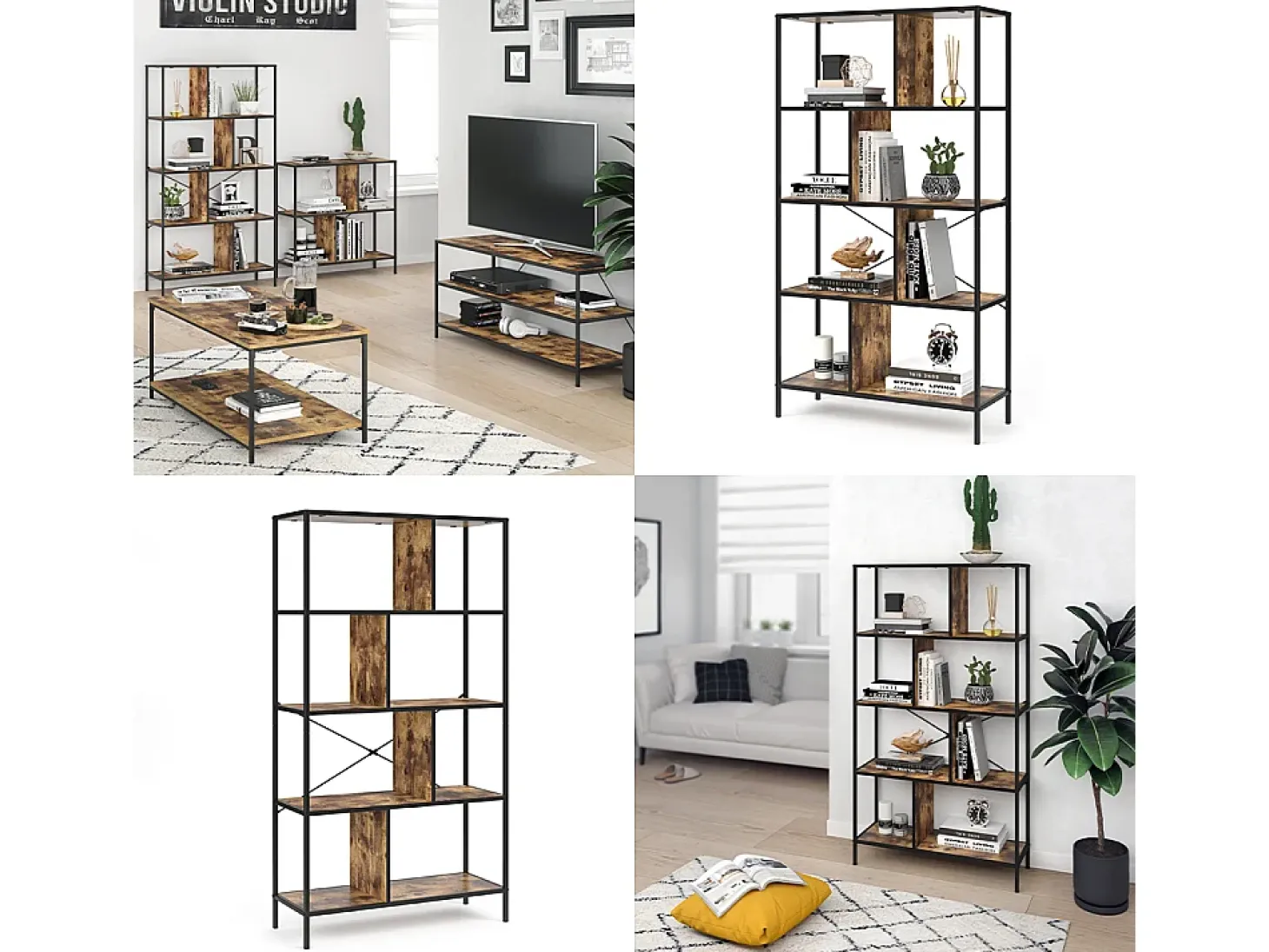 Divisor de ambientes madera antigua 80x30x146 fyrk