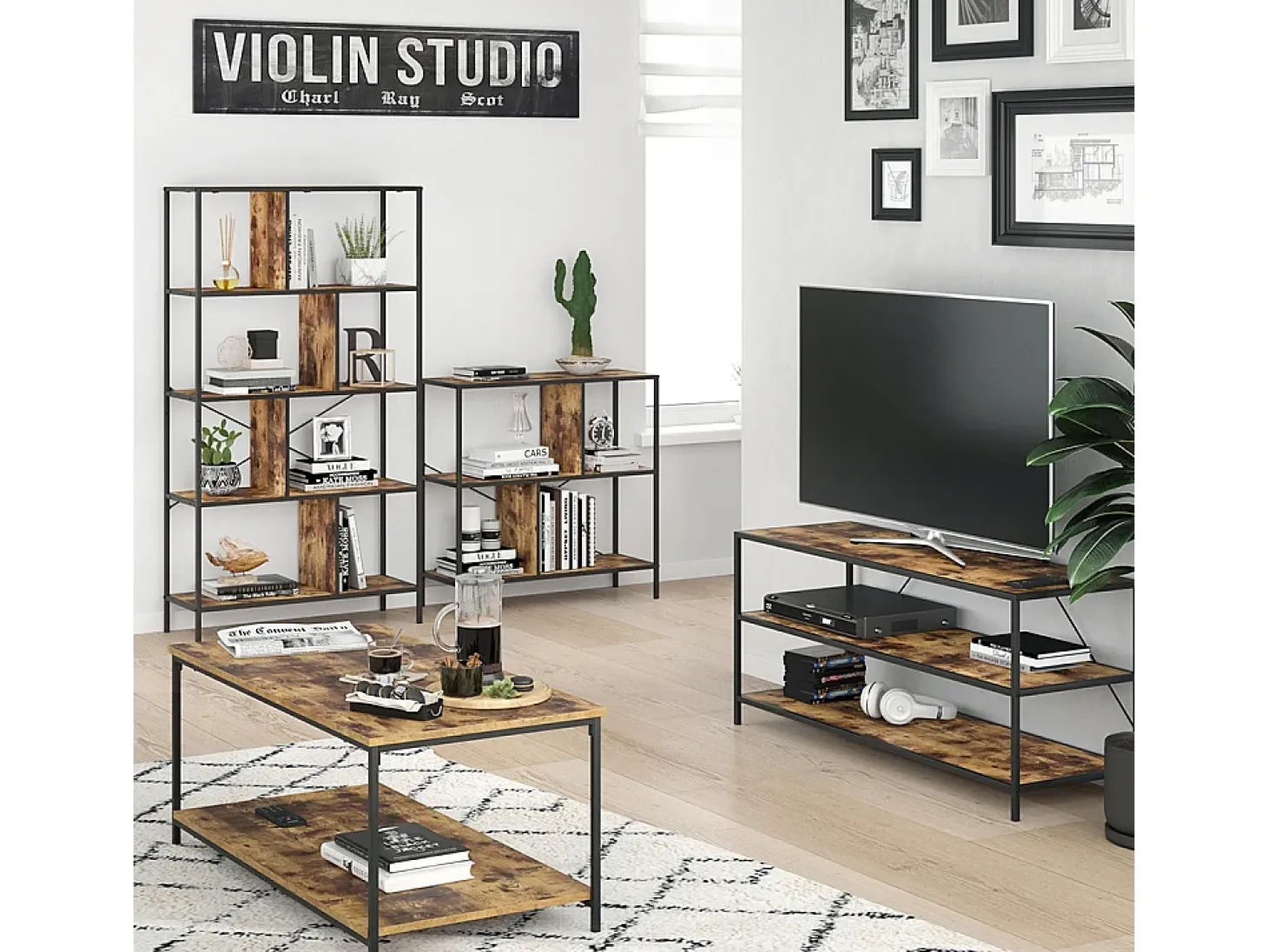 Divisor de ambientes madera antigua 80x30x146 fyrk