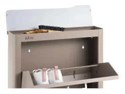 DON HIERRO - Zapatero KIBO compacto de 3 compartimentos ahorro de espacio hasta 9 pares-