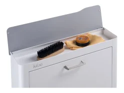 DON HIERRO - Zapatero KIBO compacto de 3 compartimentos ahorro de espacio hasta 9 pares-