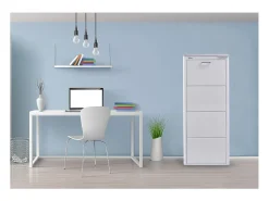 DON HIERRO - Zapatero KIBO gran capacidad de 4 compartimentos ahorro de espacio hasta 12 pares-