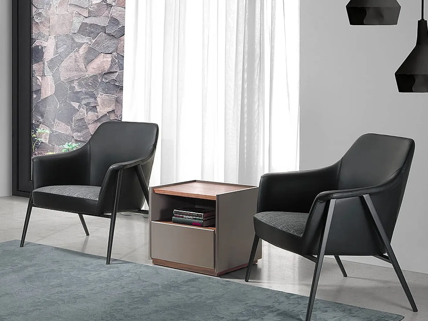 Dudeco Sillón Bratislava Negro