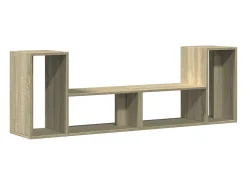 Dunmore Muebles de TV 2 uds madera ingeniería roble Sonoma 75x30x50 cm