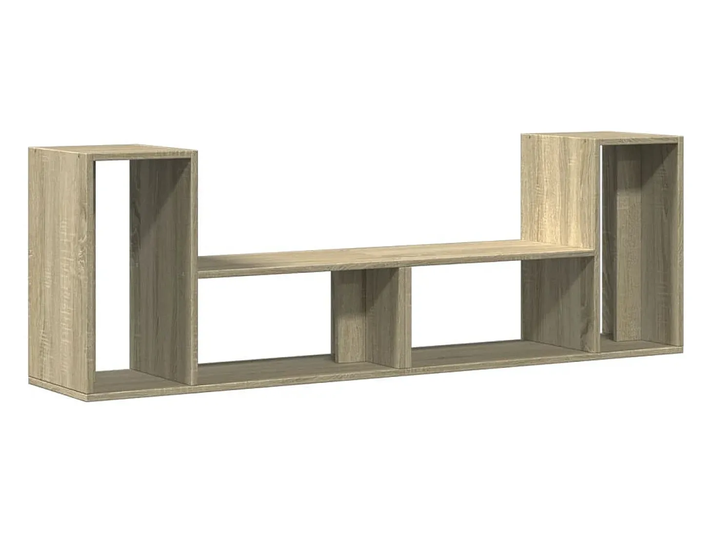 Dunmore Muebles de TV 2 uds madera ingeniería roble Sonoma 75x30x50 cm