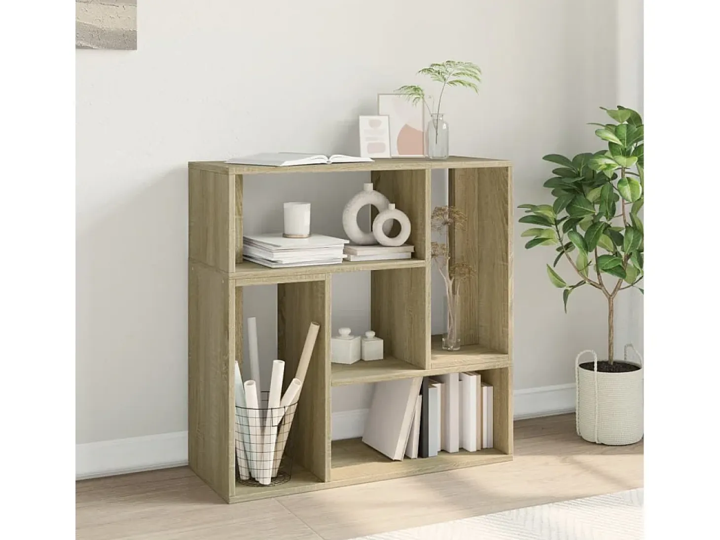 Dunmore Muebles de TV 2 uds madera ingeniería roble Sonoma 75x30x50 cm