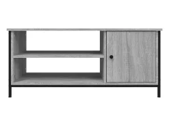 Einar Mueble de TV madera contrachapada gris Sonoma 100x40x45 cm