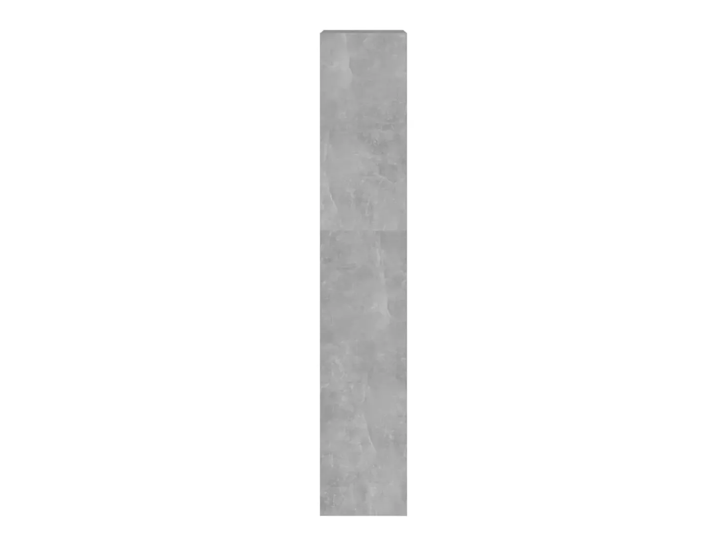 Erhun Estantería/divisor de espacios gris hormigón 40x30x166 cm