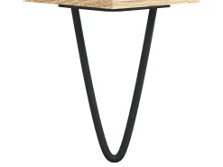 Erinor Mueble para TV madera contrachapada roble Sonoma 100x35x55 cm