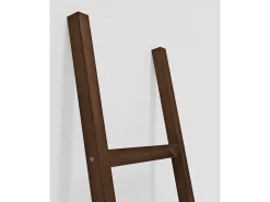 Escalera de madera maciza en tono nogal de 150x41cm - STAIRS - DECOWOOD
