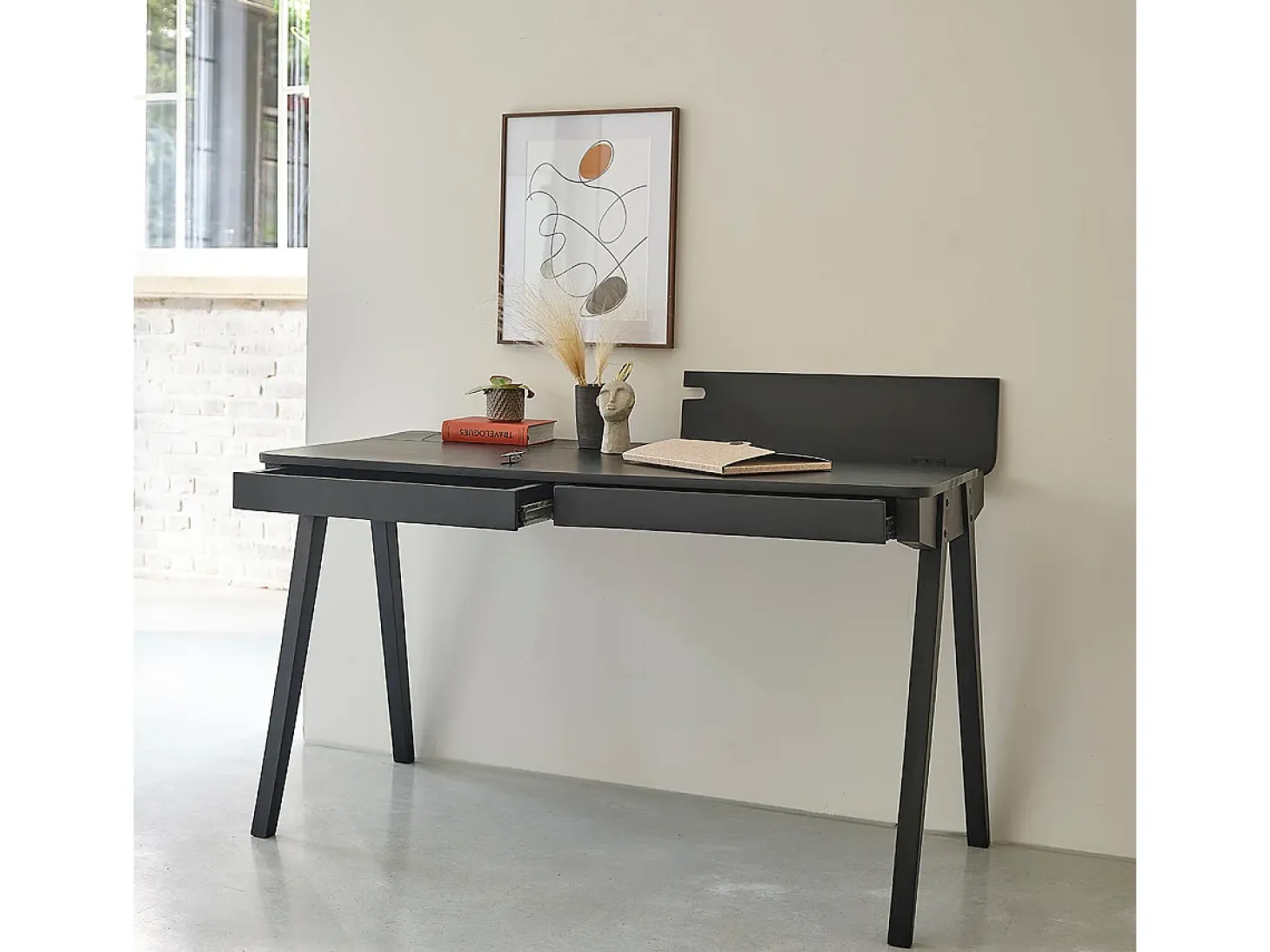 Escritorio de madera mango maciza