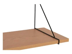 Estante Chiba, Marrón, 29x120x31 cm, Kendra Home
