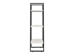 Estante de almacenamiento madera maciza pino blanco 60x30x105cm