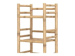 Estante de bambú, 4 niveles - Bami