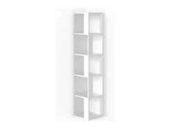 Estante de esquina blanco 33.3x33.3x162.2 lio