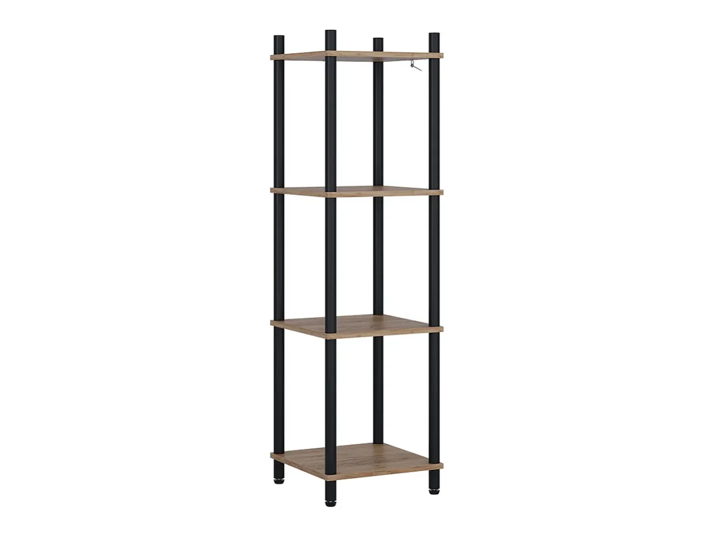 Estante de esquina oro power roble/antracita 30x30x102.5 bivio