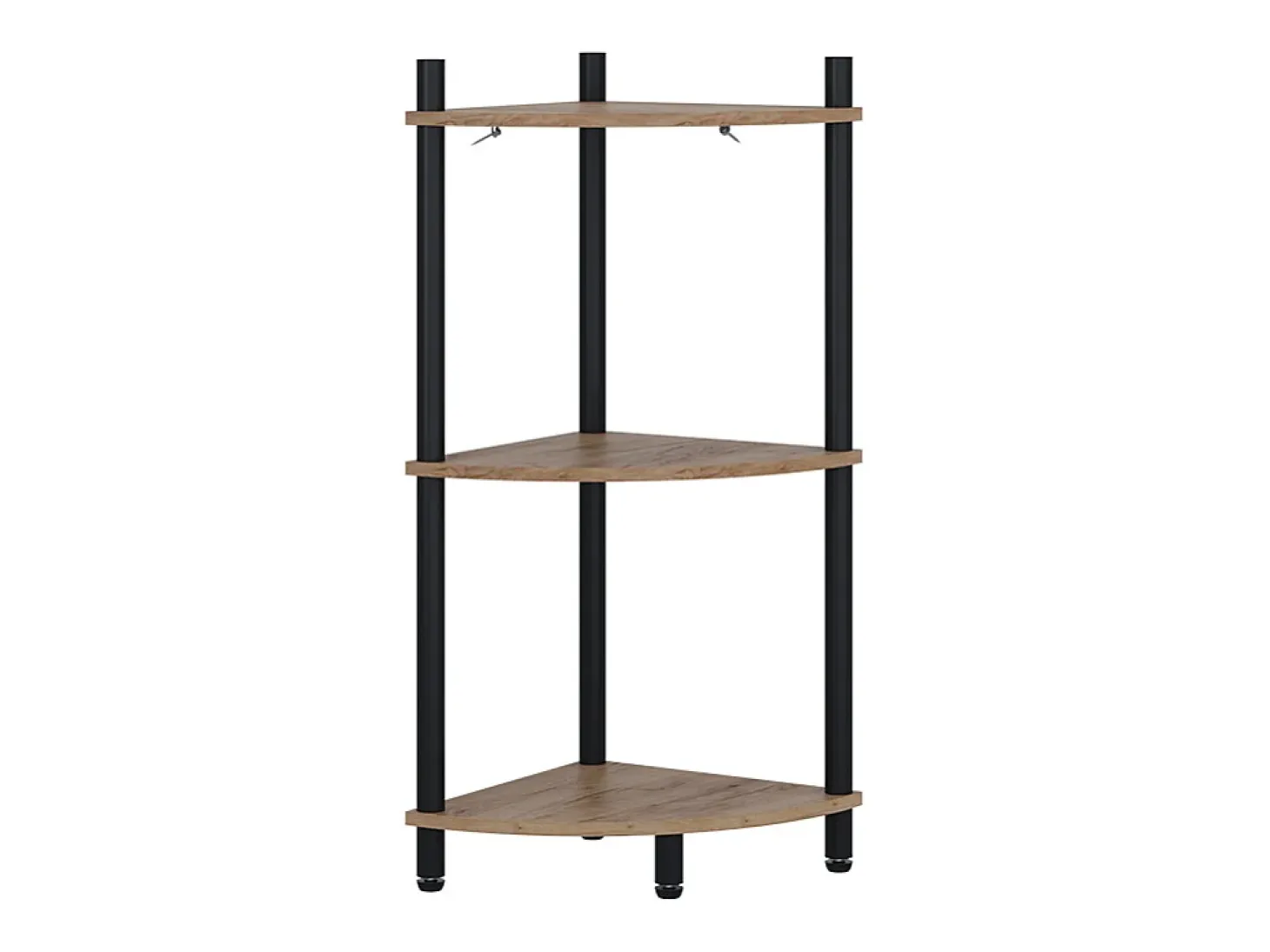 Estante de esquina oro power roble/antracita 29x29x72 bivio