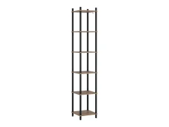 Estante de esquina oro power roble/antracita 30x30x163.5 bivio
