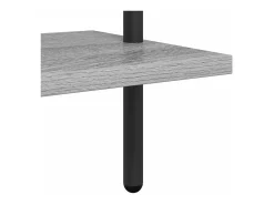 Estante de libros Gris sonoma 60 x 24 x 168 cm