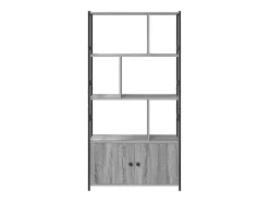 Estante de libros Gris sonoma 80 x 30 x 155.5 cm
