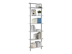 Estante de libros Gris sonoma 60 x 24 x 203 cm