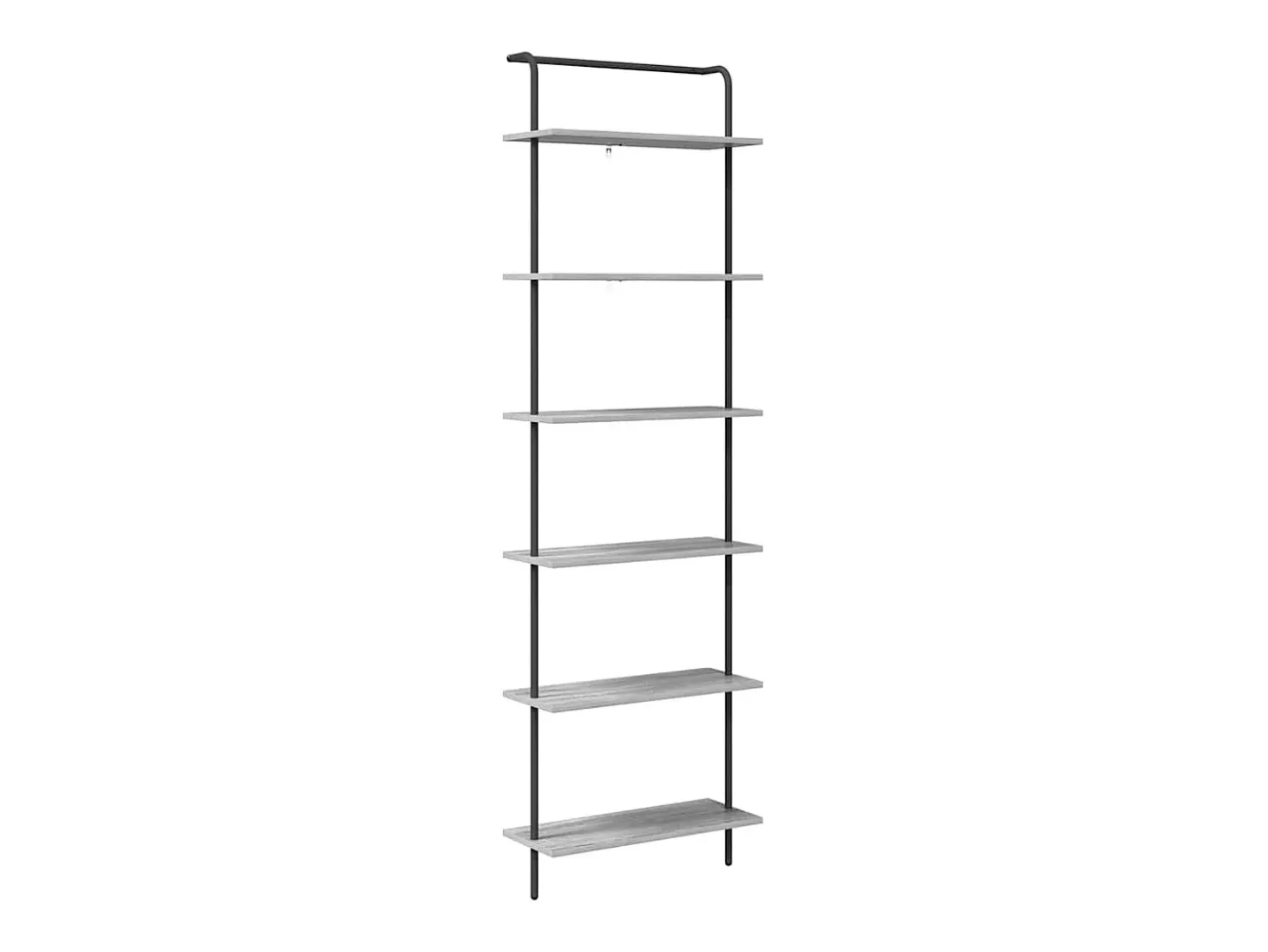 Estante de libros Gris sonoma 60 x 24 x 203 cm