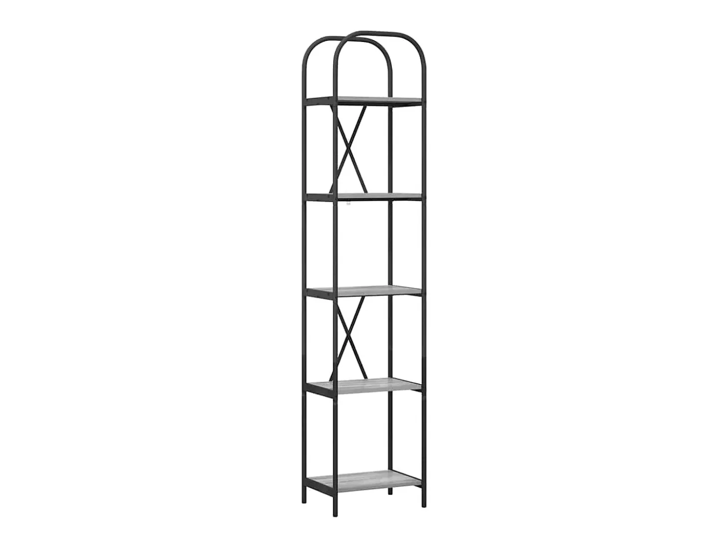 Estante de libros Gris sonoma 40 x 30 x 183 cm