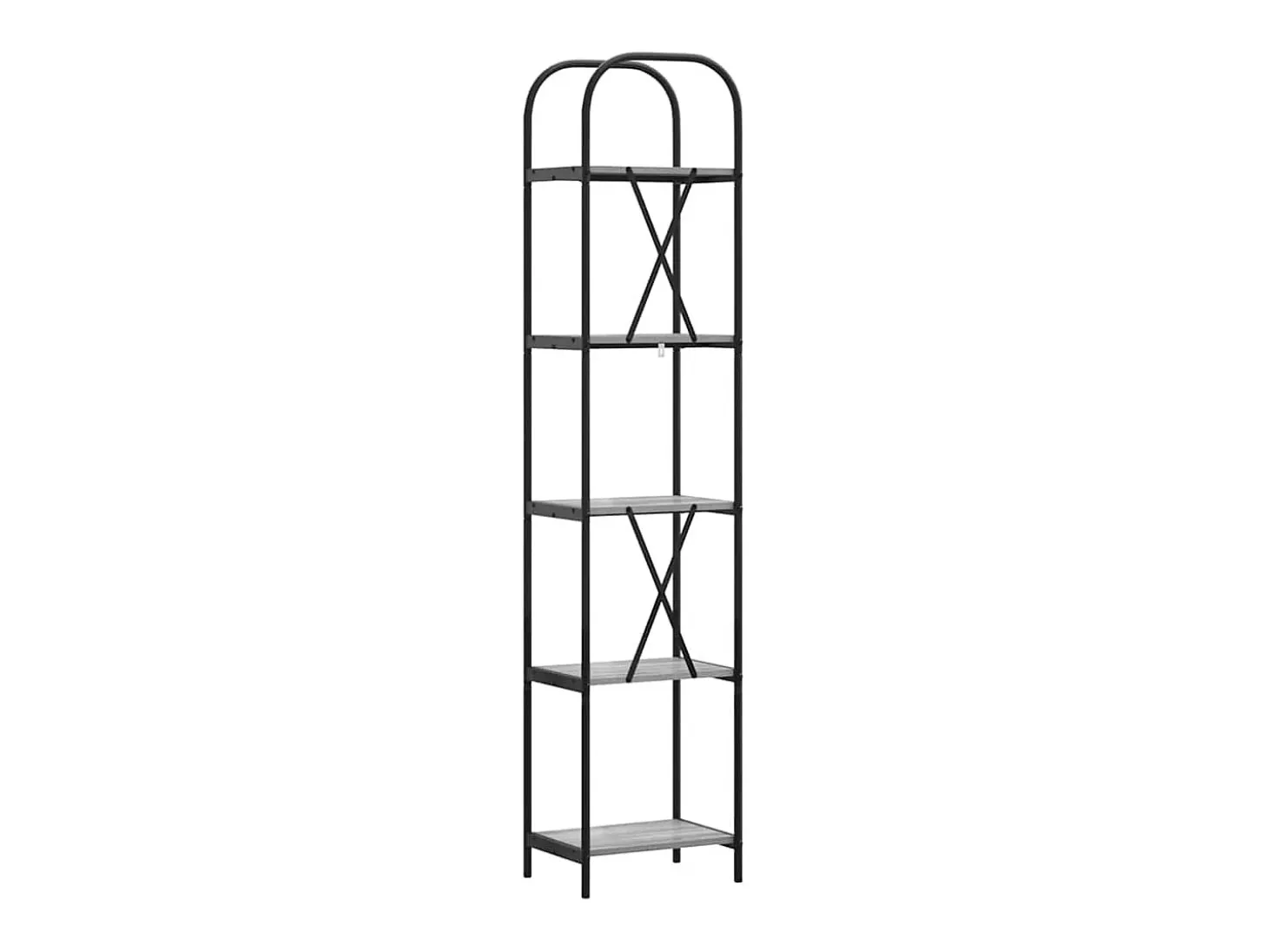 Estante de libros Gris sonoma 40 x 30 x 183 cm