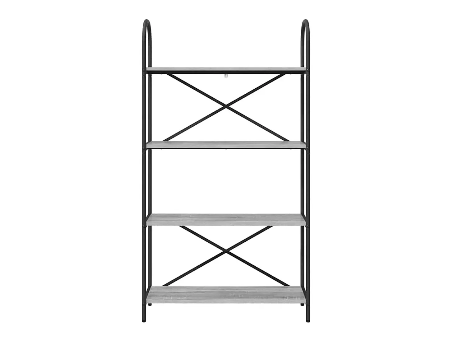 Estante de libros Gris sonoma 80 x 30 x 146 cm