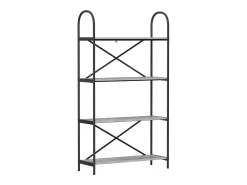 Estante de libros Gris sonoma 80 x 30 x 146 cm