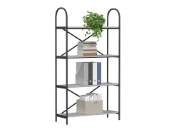 Estante de libros Gris sonoma 80 x 30 x 146 cm